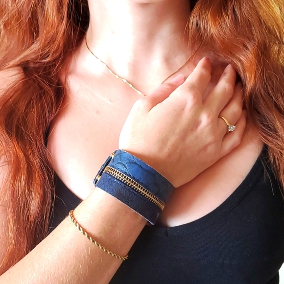 Leather Cuff - Picture 7 of 12